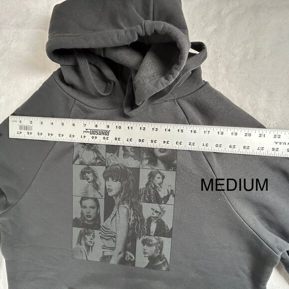 Taylor Swift The Eras Tour Black Hoodie Unisex Medium Pullover Concert Merch New - Picture 6 of 8